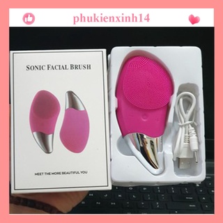 MÁY RỬA MẶT MASSAGE 3IN1 #SONIC FACIAL BRUSH CAO CẤP
