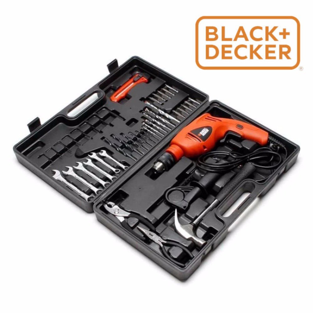 Bộ máy khoan búa BLACK & DECKER HD560K-B1