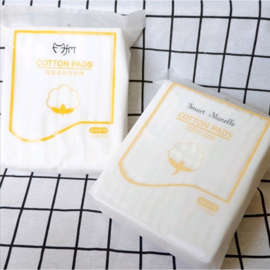 Bông tẩy trang Cotton Pads [Túi 222 miếng]