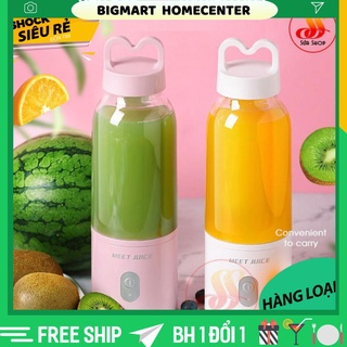 Máy Xay Sinh Tố Cầm Tay Mini Meet Juice Tiện Dụng