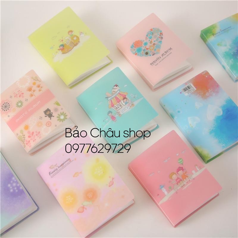 Album Đựng Ảnh 13x18 Bìa Nhựa Đựng Được 52 Ảnh