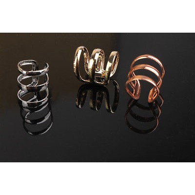 Khuyên kẹp vành tai chất liệu hợp kim cá tính dành cho cả nam và nữ