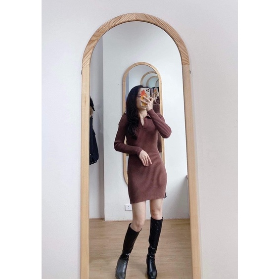 Váy len Hollister size M