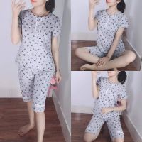 (Freeship99k) Bộ mặc nhà vải kate Hàn