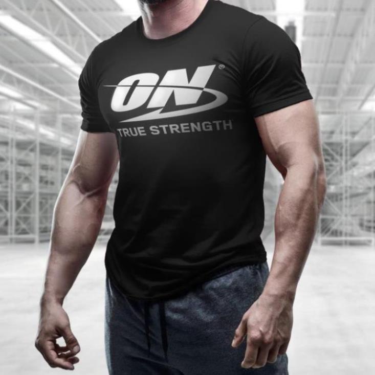 [GIÁ TỐT NHẤT] Áo Thun Thương Hiệu Optimum Nutrition Cá Tính - Fan ON - Authentic 100%