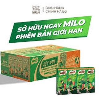 CÓ THẺ ĐỔI QUÀ - Thùng 48 Hộp Sữa Milo Lúa Mạch 180ml