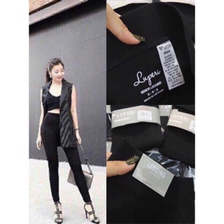 Quần legging luperi 2 túi sau co dãn tốt