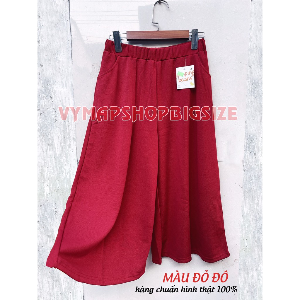 Quần ống rộng bigsize 40-100kg🔴3 MÀU