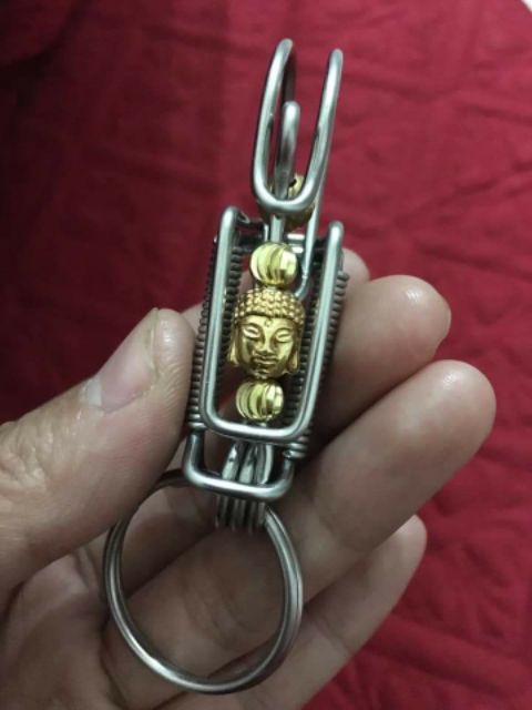 Móc khoá hình mặt phật