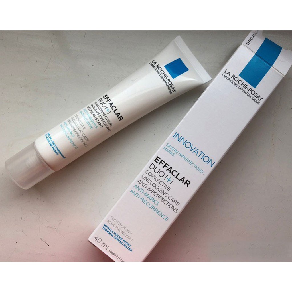 Kem Giảm Mụn Ngừa Thâm La Roche-Posay Effaclar Duo (+) 40ml