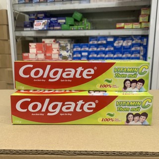 KEM ĐÁNH NGỪA SÂU RĂNG COLGATE VITAMIN C THƠM MÁT 170G