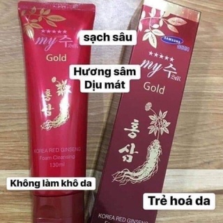 Sữa rửa mặt sâm đỏ hàn quốc