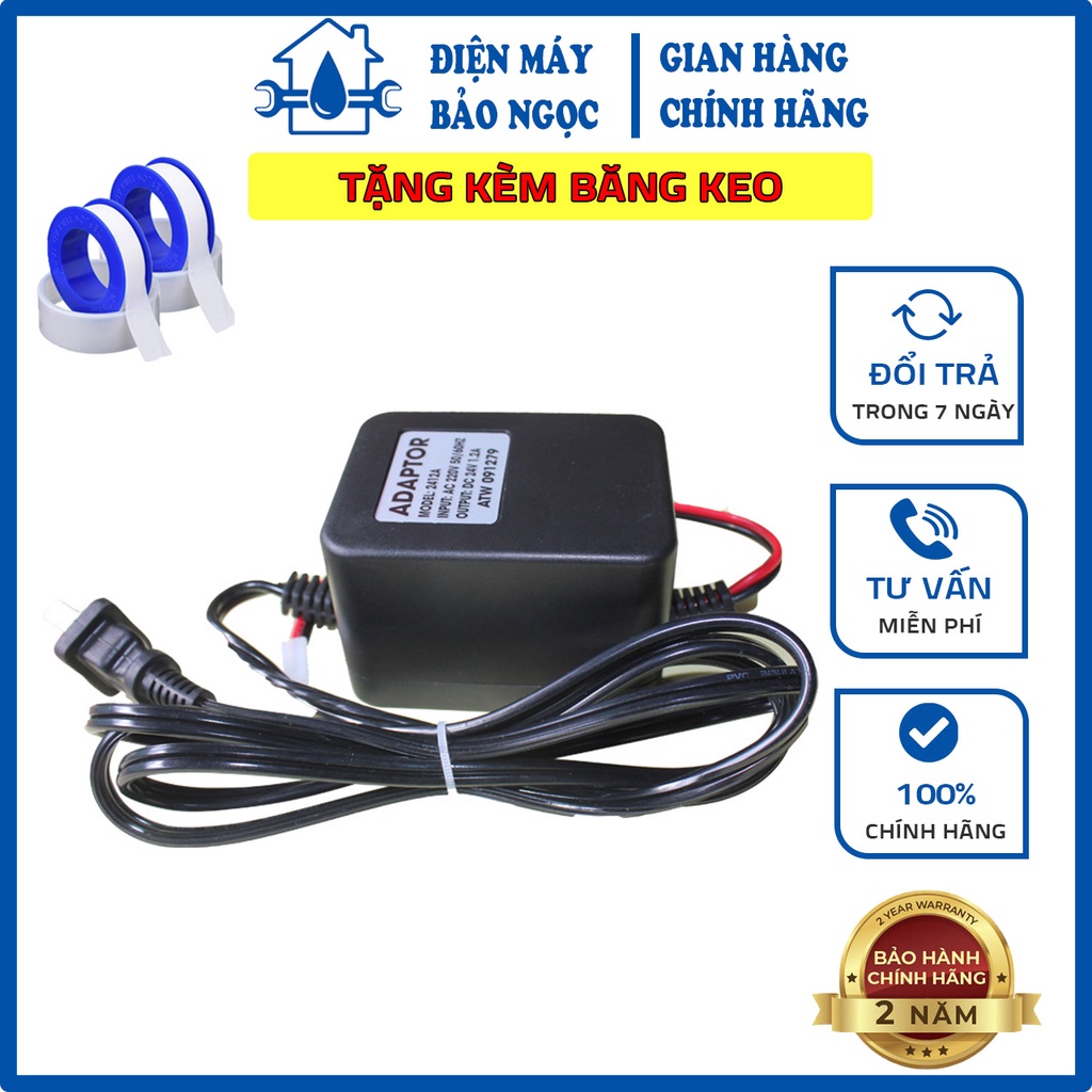 Bộ Đổi Nguồn 24V Cho Máy Lọc Nước - Hàng Chính Hãng, Siêu Bền