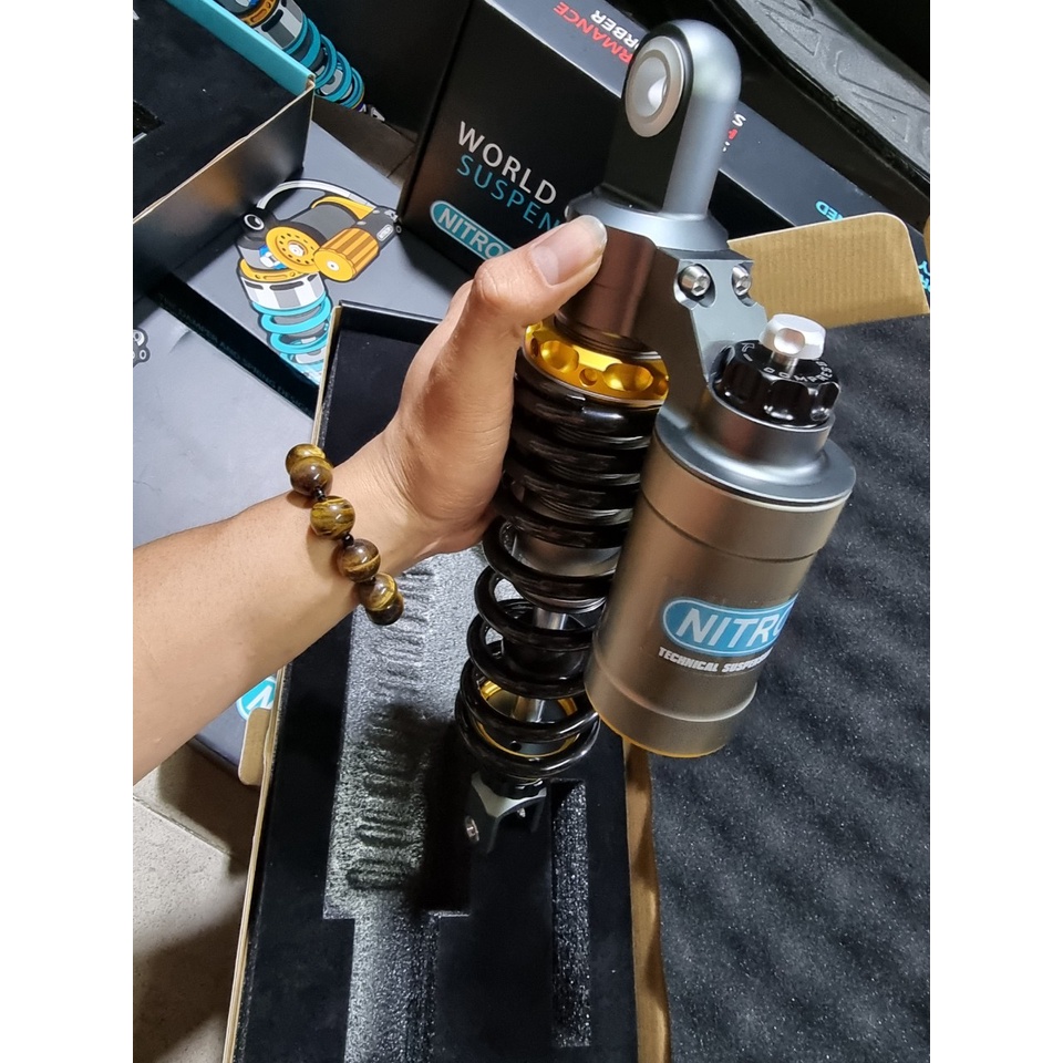 Phuộc Nitron DNA dành cho Vario, Vision, Click110, SH mode,... và những dòng xe xài 1 phuộc