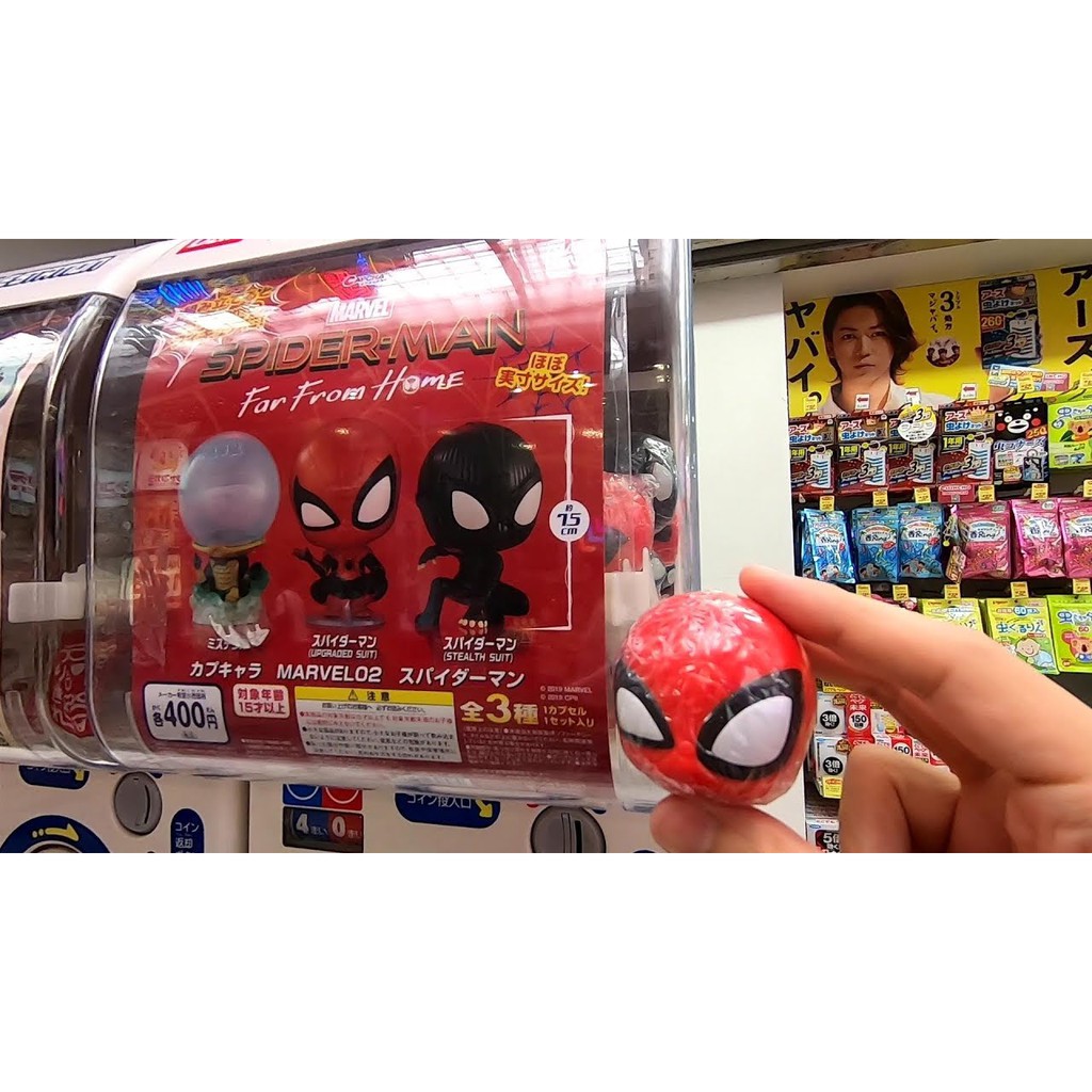 Mô Hình Spider-Man Gashapon