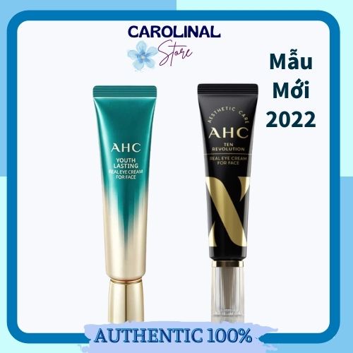 Kem mắt [Hết thâm quầng mắt 100%_Hàng Auth] Kem Mắt AHC ULTIMATE REAL EYE CREAM FOR FACE 12ml &30ml