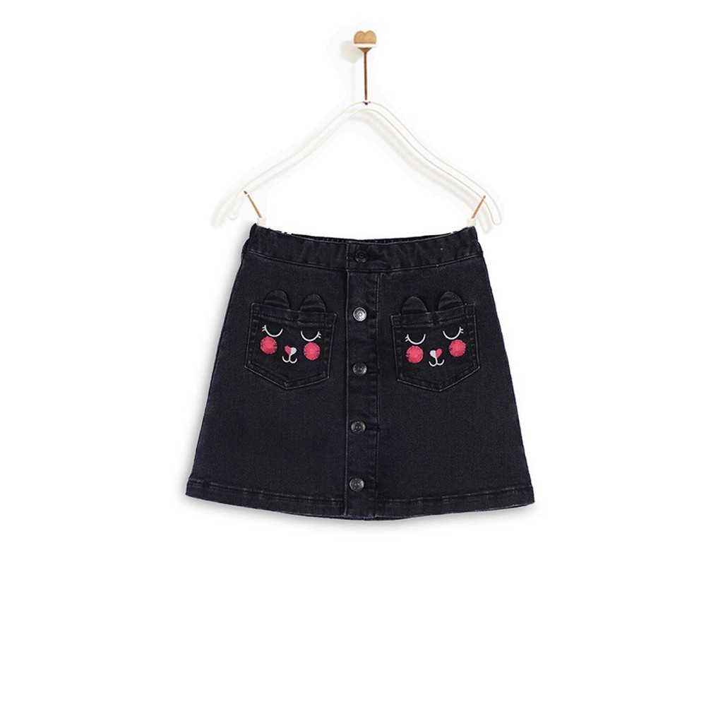 Chân Váy Bé Gái M.D.K Front Buttons Denim Skirt M.D.K - nữ tính, đáng yêu