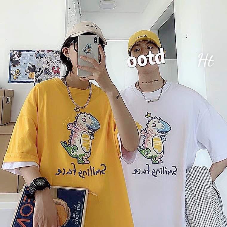 Áo phông 3D khủng long Smiling HTH0321