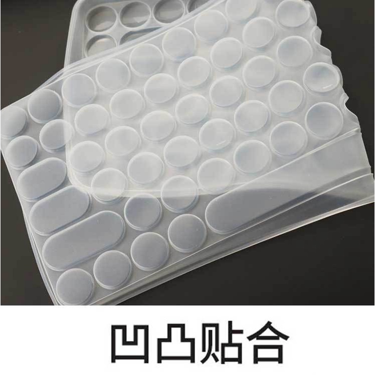 Miếng Dán Bàn Phím Bằng Silicone Trong Suốt Cho Bàn Phím Không Dây bluetooth Logitech pop
