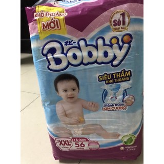 (Thanh lý rách vỏ) Tã dán/quần Bobby S80, M76, L68, XL62, XXL56