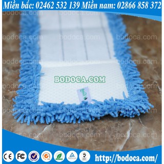 combo cây lau nhà 45cm+ 3 tấm