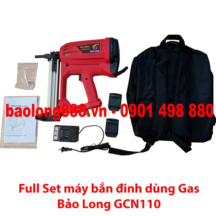 Máy bắn đinh bê tông  dùng Gas Bảo Long GCN110**Liên hệ để được giá tốt**