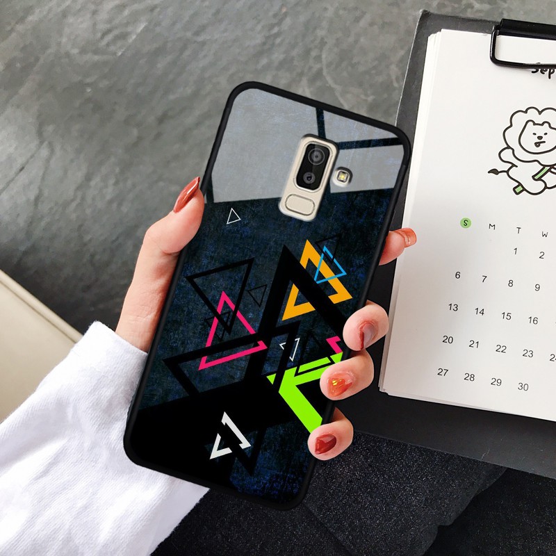 Ốp lưng kính 3D Samsung Galaxy J8