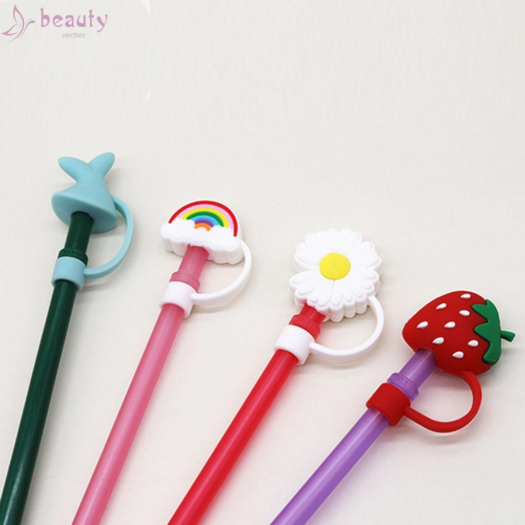 1 Ống Hút Silicone Chống Bụi Bảo Vệ Môi Trường