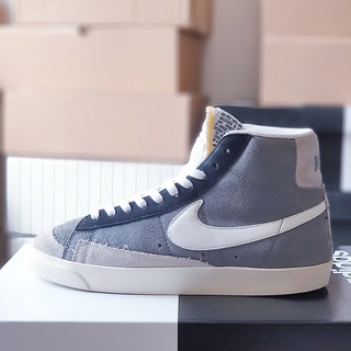 Giày nike blazer mid 77 vintage cool grey, size 40-42, real 2hand
