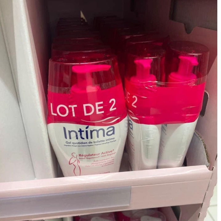 Dung Dịch Vệ Sinh Phụ Nữ Intima Neutre 200Ml Hàng Nội Địa Pháp - Gel Extra doux - Apaisant - Neutre - Regulateur Active