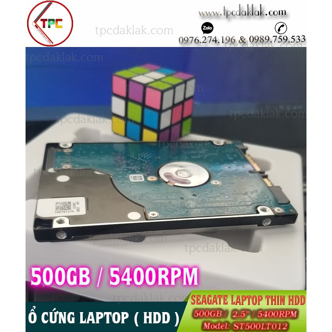 Ổ cứng Laptop - HDD Seagate 500GB 2.5" Sata 3 5400RPM ST500LT012 | HDD 2.5" 500GB