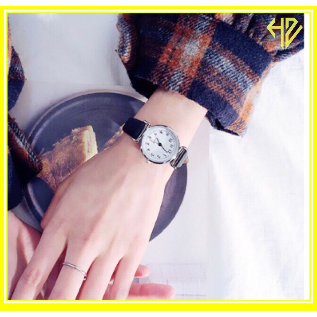 [Mã FAMAYFA2 giảm 10K đơn 50K] [GIÁ SỈ] ĐỒNG HỒ NỮ DÂY DA MẶT TRÒN HNWATCH905 ĐỘC LẠ XINH XẮN | BigBuy360 - bigbuy360.vn