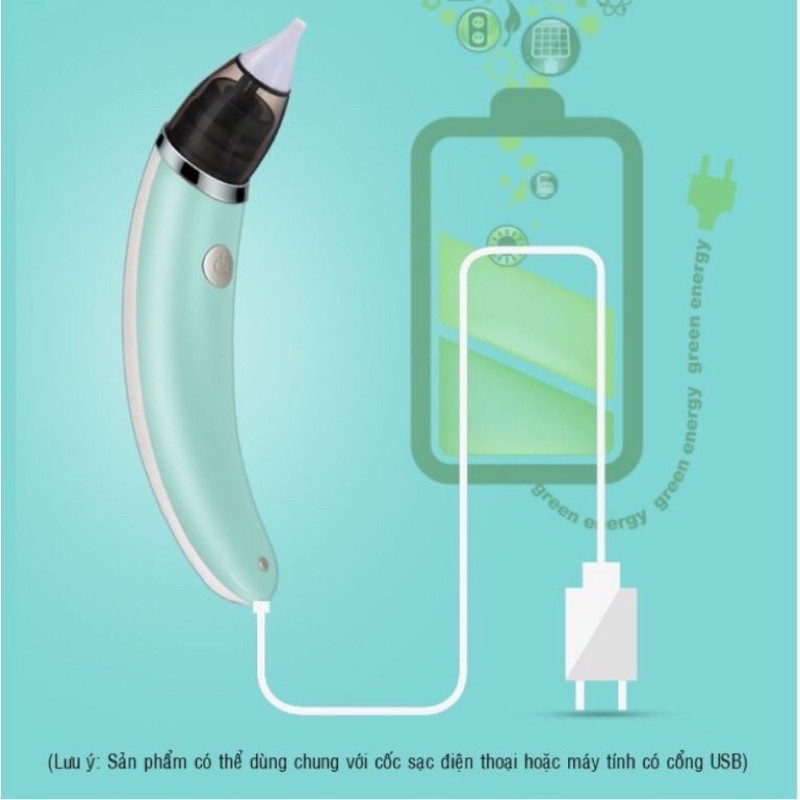 Máy Hút Mũi Điện Tử Đầu Mềm Cho Bé Little Bé Loại Đẹp