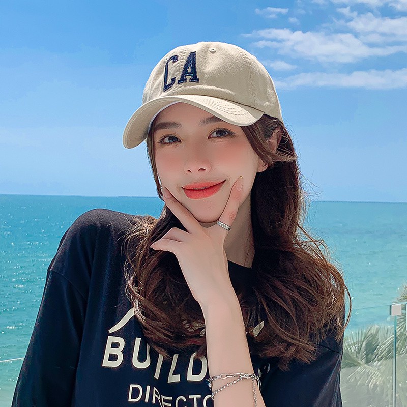 Mũ Lưỡi Trai Nón Kết Nhung Cao Cấp Thêu Chữ Ca 482 Phong Cách Ulzzang Form Unisex Nam Nữ - Hazo