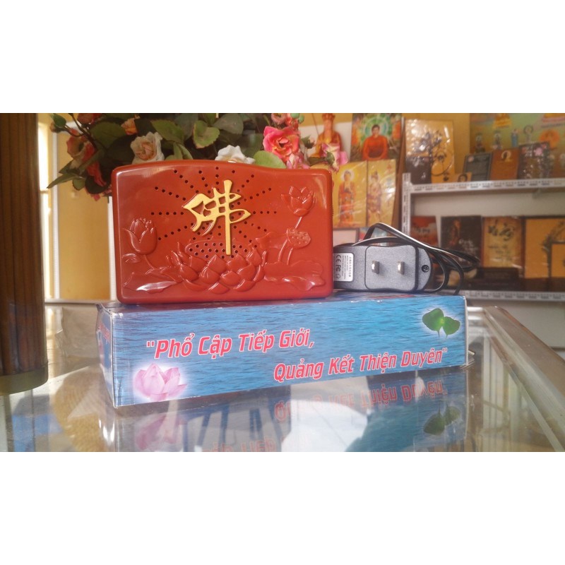 RẤT BỀN - Đài niệm Phật, máy niệm Phật 8 bài, kèm dây cắm điện - Máy Niệm Phật Mini - Máy Tụng Kinh , Máy Nghe Kinh Phật