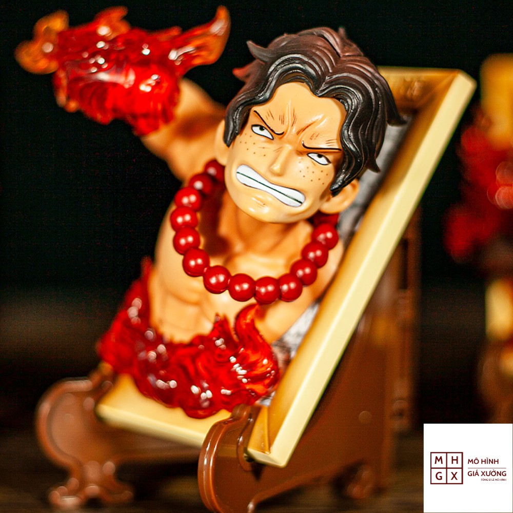 Mô hình One Piece Khung Ảnh 3D Ace siêu ngầu cao 12cm + đồ tặng kèm, figure mô hình one piece , mô hình giá xưởng