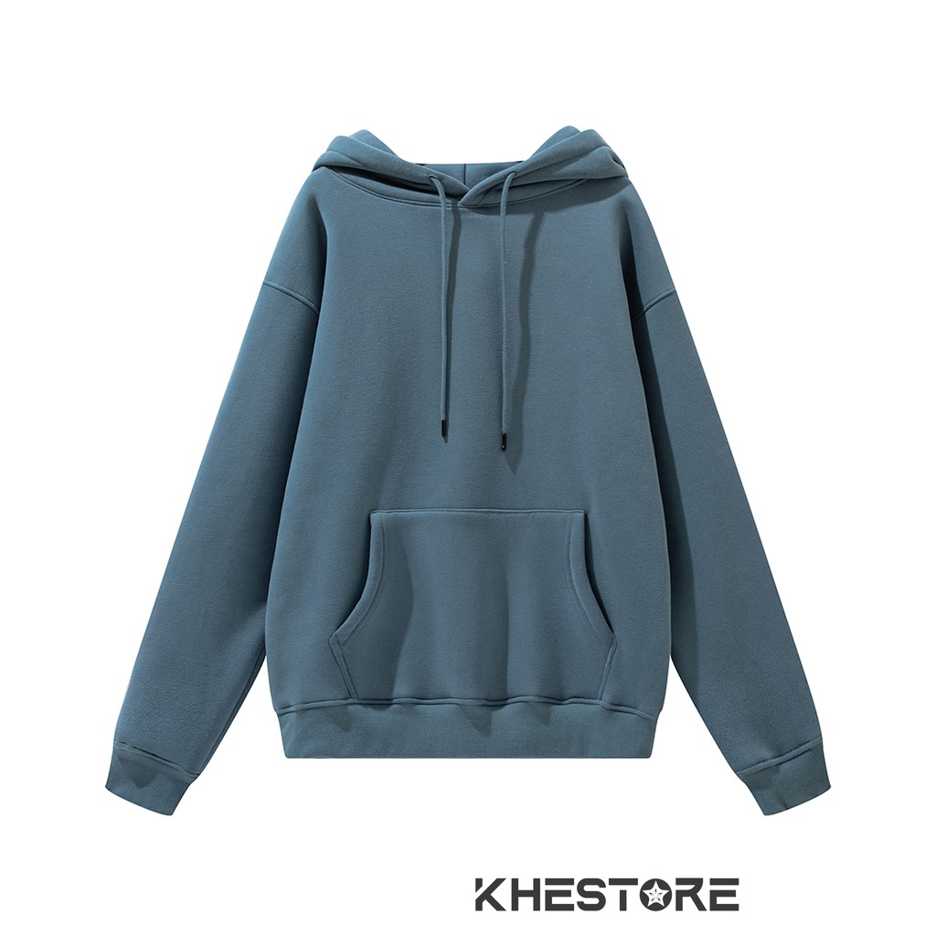 Áo Hoodie Trơn Basic Khestore 2622 , Áo Hoodie Nam Nữ From Rộng , Hoodie nỉ bông | BigBuy360 - bigbuy360.vn