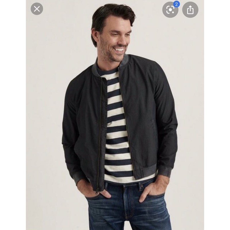 Áo khoát bomber nam Luckybrand, hàng xuất xịn