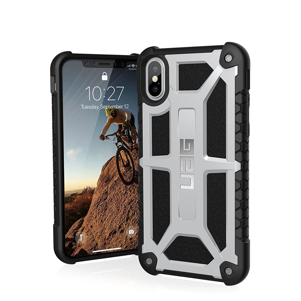 Ốp lưng iPhone X/ iPhone 10 UAG Monarch (Bạc )