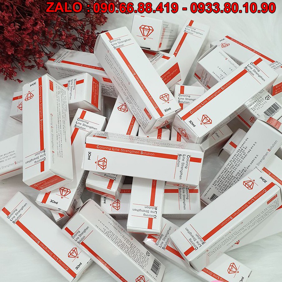 Co nét - Khoá sợi chân mày - Khóa màu - Kích màu phun xăm Môi Mày PBS Hàn Quốc 30ml