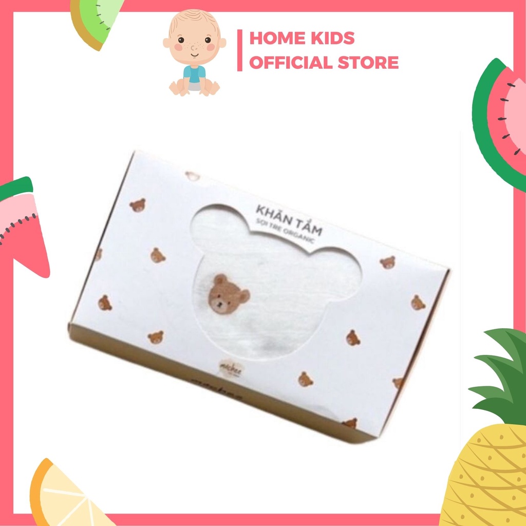 KHĂN TẮM SỢI TRE MOCHEE MỀM MẠI CHO BÉ SƠ SINH