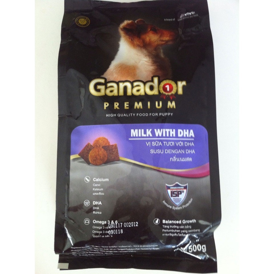 Combo 5.2 kg Thức ăn cho chó con Ganador Puppy của Pháp