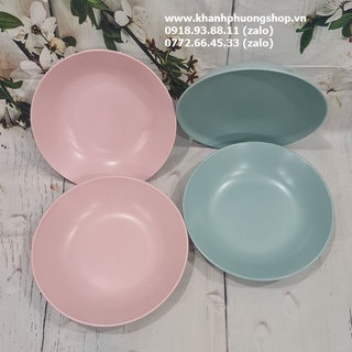dĩa sứ sâu lòng 24cm - dĩa sứ sâu lòng