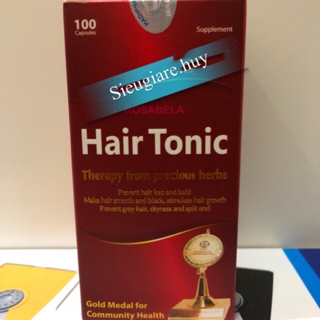 Hair Tonic - chống bạc tóc ,kích thích mọc tóc lọ 100 viên