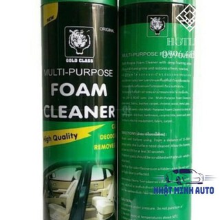 Chai xịt tẩy làm sạch nội thất ô tô Foam Cleaner cao cấp