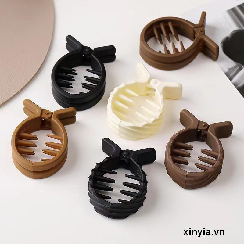 Giá Đỡ Kẹp Tóc Đuôi Ngựa Phong Cách Hàn Quốc Cho Nữ