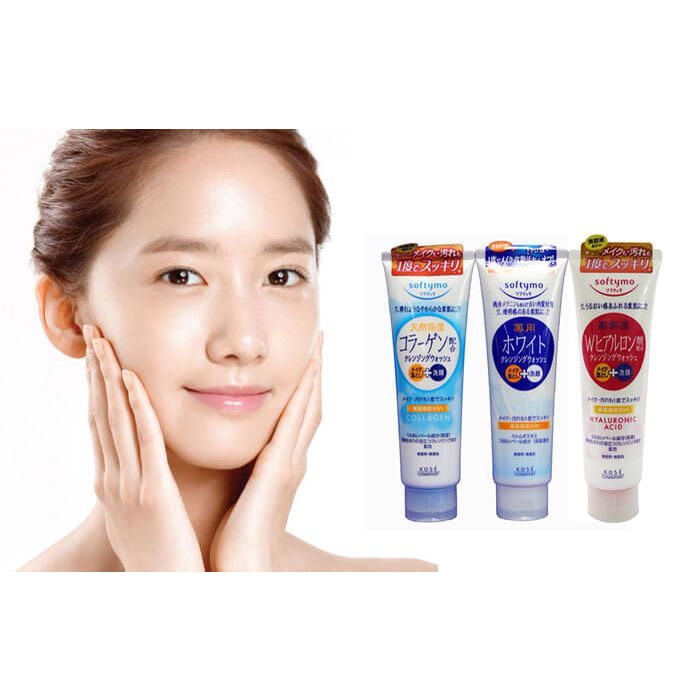 Sữa rửa mặt Kose Softymo Nhật Bản 220g