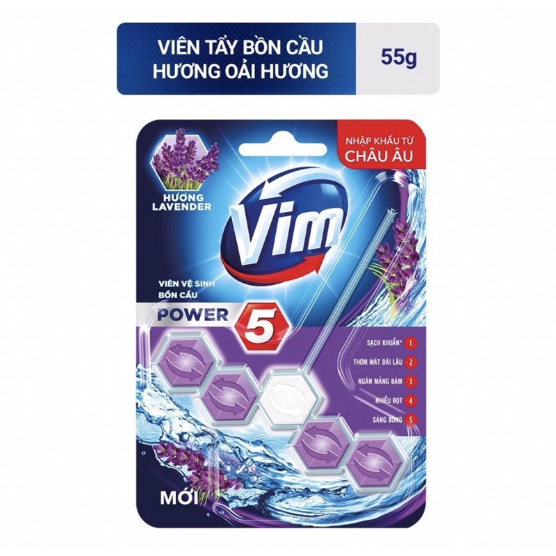 Vim treo bồn cầu 55g giá rẻ vô địch