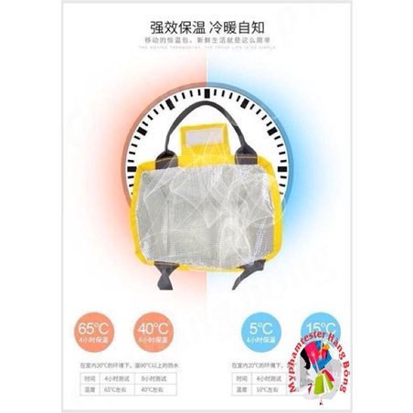 Túi giữ nhiệt cá siêu xinh