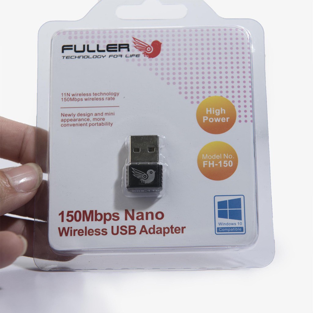 Bộ Thu Wifi PC & Laptop ⚡Freeship⚡ USB Wifi Fuhler FH 150Mbps Nano Siêu Tốc Độ Thay Thế Dây Mạng | WebRaoVat - webraovat.net.vn